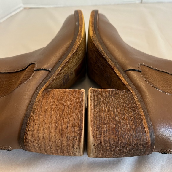Oasis Society California Brown Tall Ankle Boot Size 9 - Picture 11 of 16